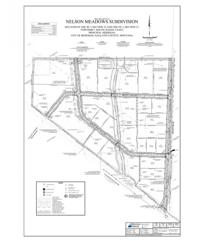 Plats/Maps Nelson Meadows